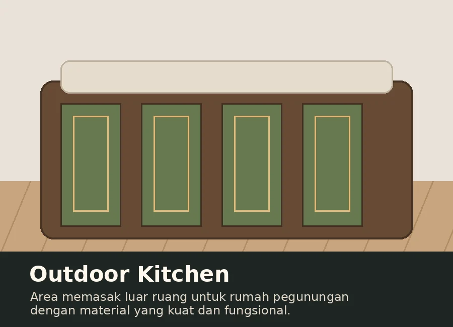 Layanan outdoor kitchen design
